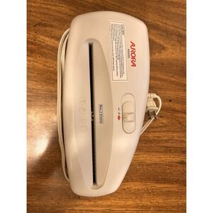 Aurora Paper Shredder Model AS-33S Mobile Fits Over Trash Can Styler Works Great